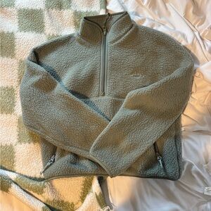 ARITZIA TNA polartec quarter zip thermal pullover Fleece Jacket